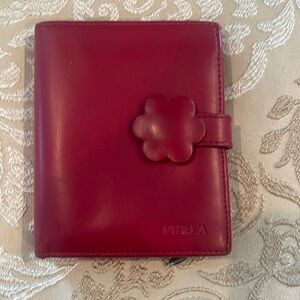 Red Furla Wallet